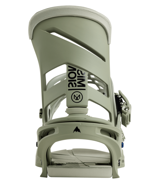 BURTON MISSION SNOWBOARD BINDINGS TALC GREEN 2026