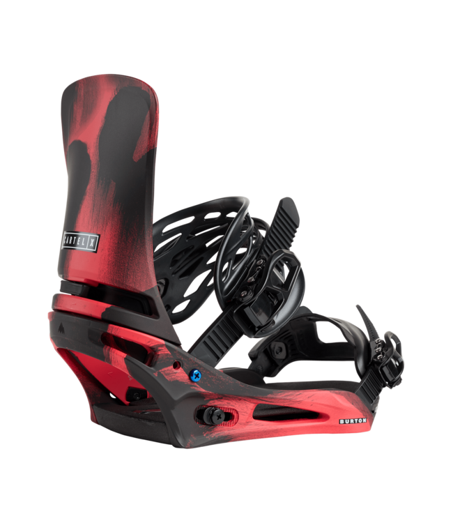 BURTON CARTEL X SNOWBOARD BINDINGS BLACK/RED 2026