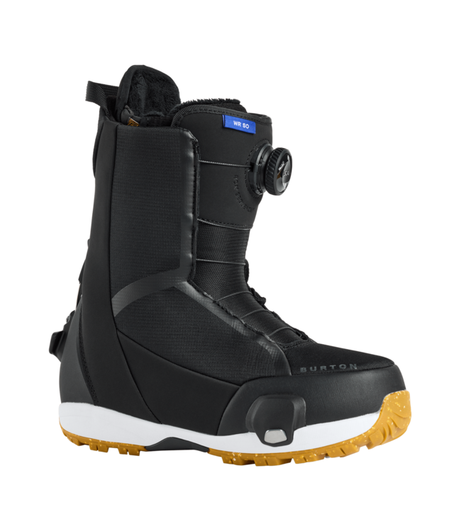 BURTON WOMENS WAVERANGE STEP ON SNOWBOARD BOOTS BLACK 2026