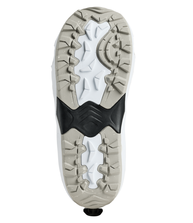 BURTON WOMENS HIGHSHOT STEP ON SNOWBOARD BOOTS GREY CLOUD 2026