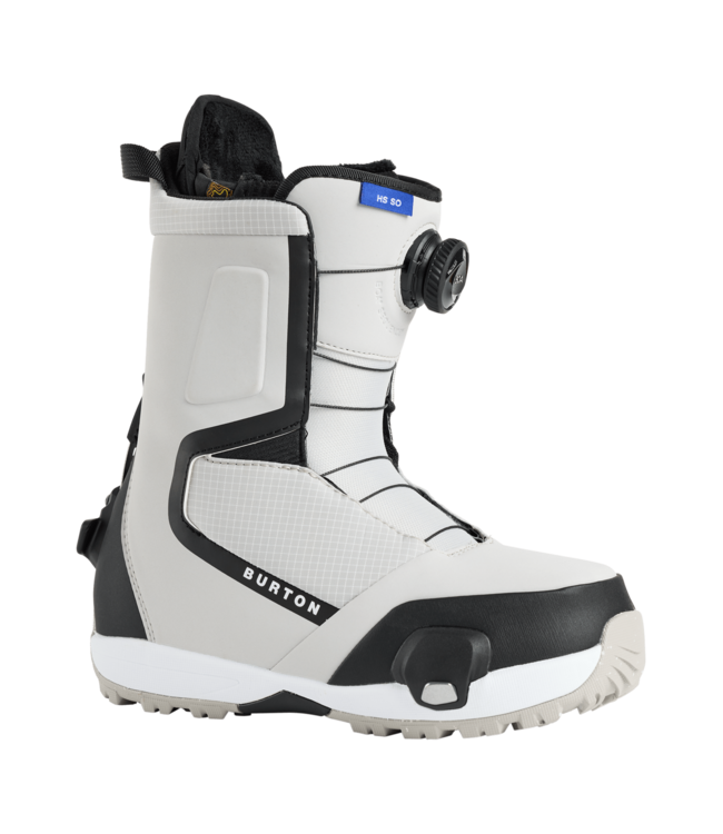 BURTON WOMENS HIGHSHOT STEP ON SNOWBOARD BOOTS GREY CLOUD 2026