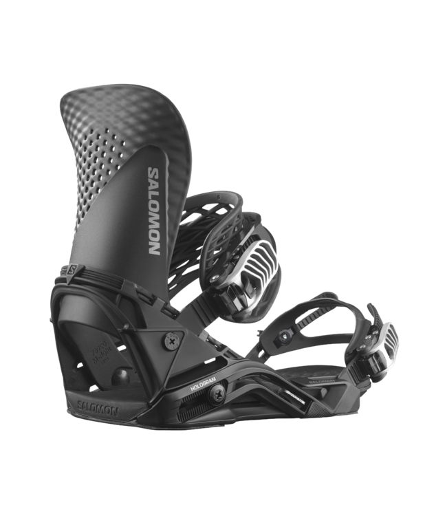 SALOMON HOLOGRAM SNOWBOARD BINDINGS BLACK 2026