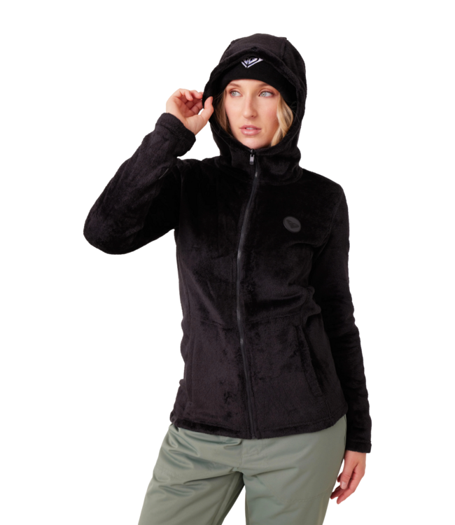 ROXY WOMENS JETTY 3 IN 1 JACKET BLACK 2026