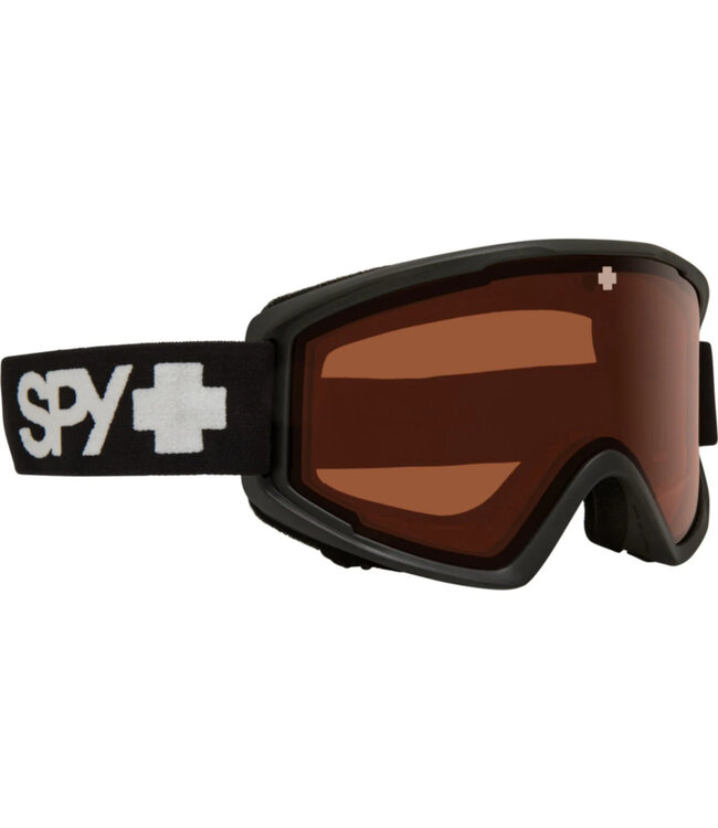 SPY CRUSHER GOGGLE MATTE BLACK w/ LUMALENS PERSIMMON 2026