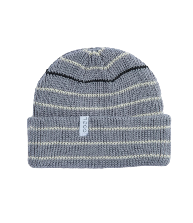 COAL FRENA BEANIE MID GREY STRIPE 2026
