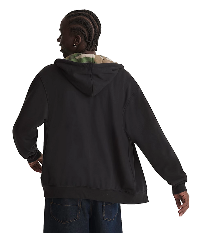VANS MENS  DOVER THERMAL LINED FULL ZIP HOODIE BLACK