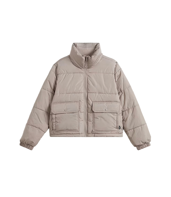 VANS WOMENS MTE AUBREY PRIMALOFT PUFFER JACKET MUSHROOM 2026