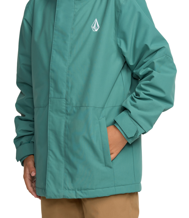 VOLCOM KIDS VERNON INSULATED SNOW JACKET SPRUCE GREEN 2026