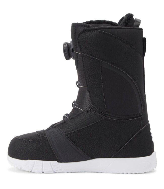 DC WOMENS LOTUS SNOWBOARD BOOT BLACK/ WHITE 2026