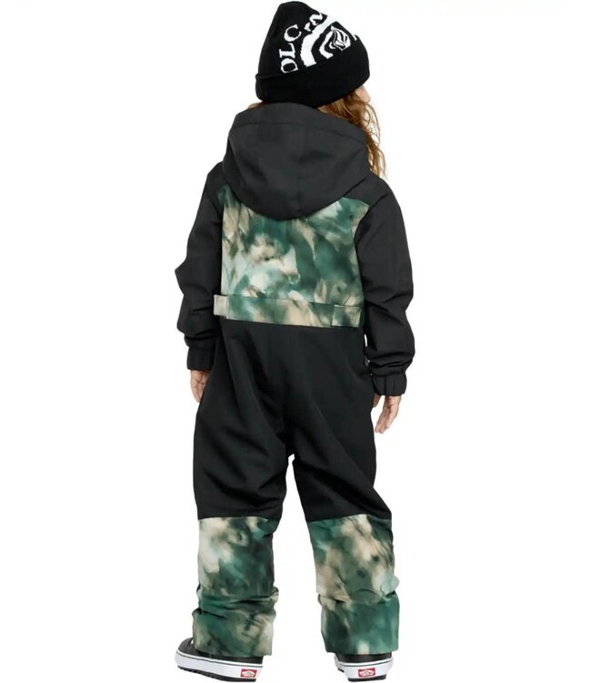 VOLCOM LITTLE KIDS FLURRY ONE PIECE SNOWSUIT SHAMROCK HEATHER 2026