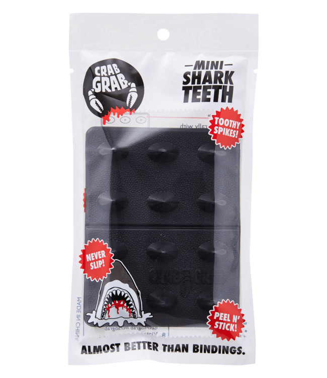 CRAB GRAB MINI SHARK TEETH CLEAR 2026