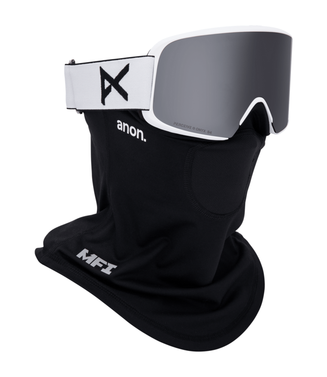 ANON M6 GOGGLE WHITE w/ SUNNY ONYX + VARIABLE VIOLET + MFI 2026