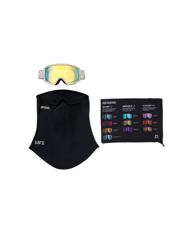 ANON TRACKER 2.0 GOGGLE SPECKLES w/ GOLD AMBER + NO + MFI 2026