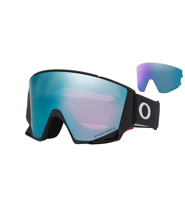 OAKLEY FLOW SCAPE M GOGGLE MATTE BLACK w/PRIZM SAPPHIRE + PRIZM ICED IRIDIUM 2026