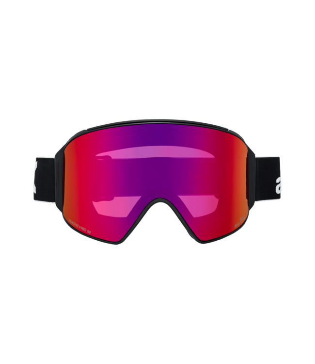 ANON M4 CYLINDRICAL GOGGLE BLACK w/SUNNY RED + CLOUDY BURST 2026