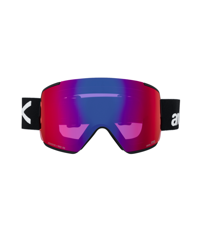 ANON M5 GOGGLE BLACK w/ SUNNY RED + CLOUDY BURST 2026