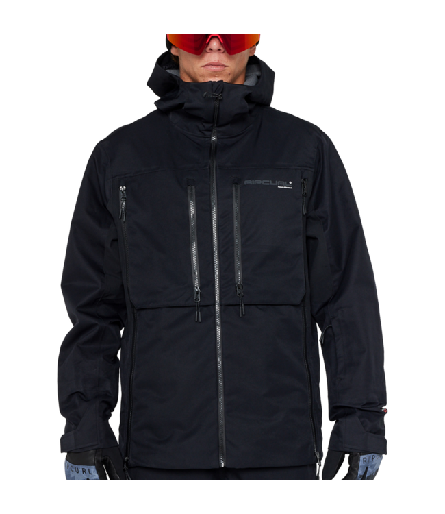 RIP CURL MENS ANTI SERIES ULT 30K/40K SNOWBOARD JACKET SOLID BLACK 2026