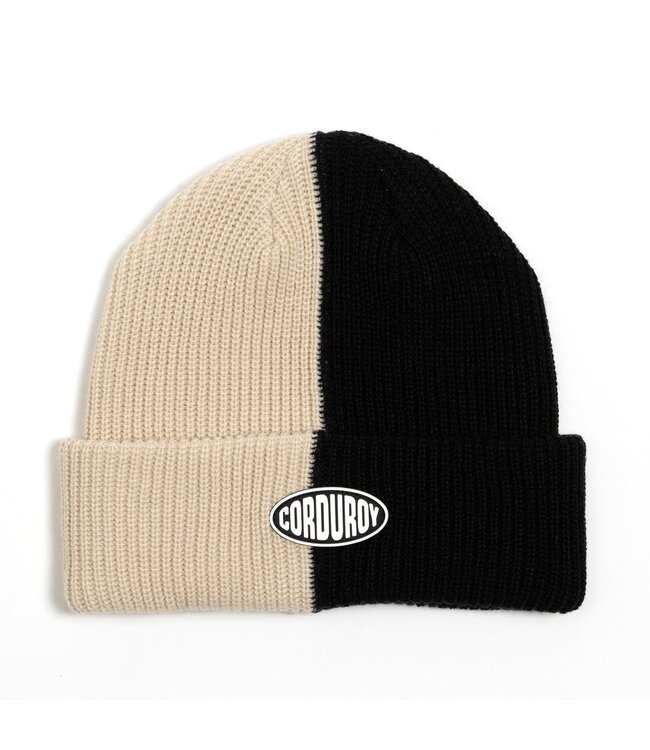 CORDUROY 50/50 CORD BEANIE EGGSHELL 2026