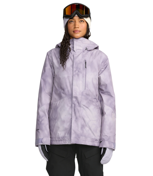 VOLCOM WOMENS V.CO ERAS INSULATED GORE JACKET LAVENDER AURA 2026