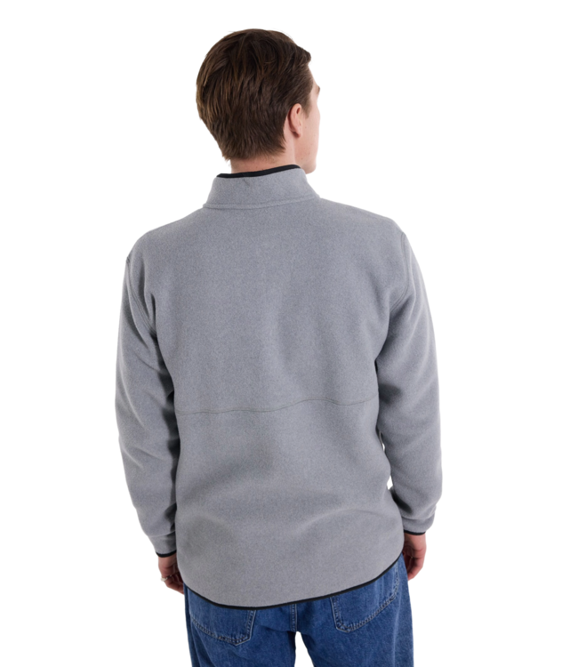 BURTON CINDER HOODED PULLOVER GREY HEATHER 2024