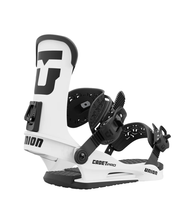 UNION YOUTH CADET PRO SNOWBOARD BINDINGS WHITE 2024