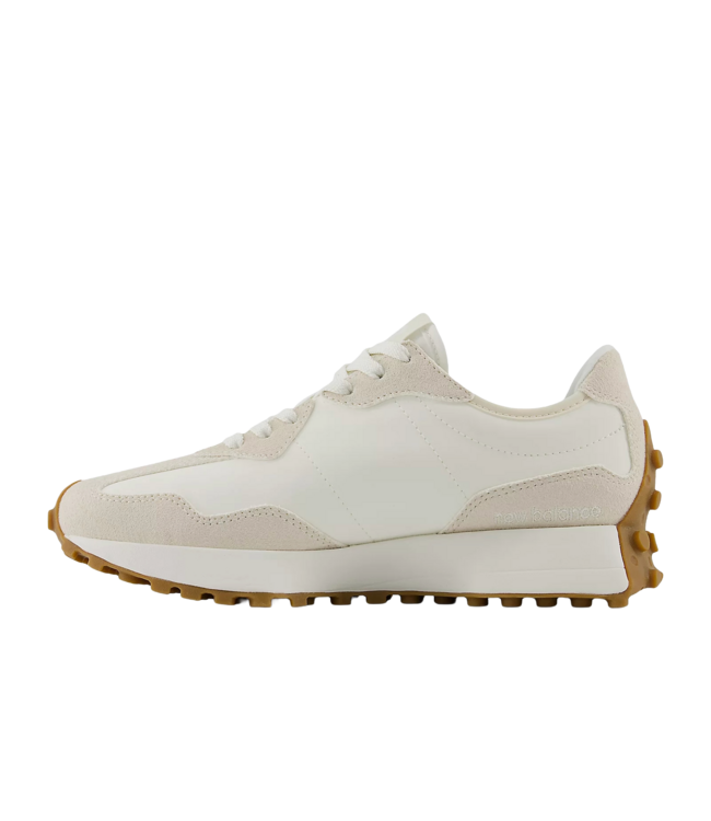 NEW BALANCE WOMENS LIFESTYLE 327 SHOE (FE) BEIGE WHITE