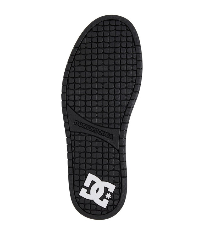 DC MENS COURT GRAFFIK SHOES (WLK) WHITE/BLACK/BLACK