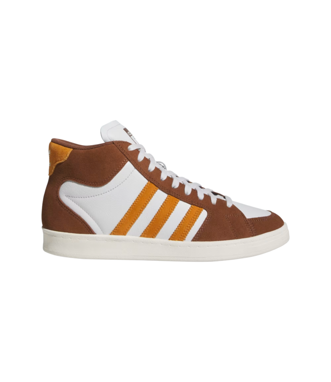 ADIDAS MENS SUPERSKATE SHOE BROWN/ORANGE/WHITE