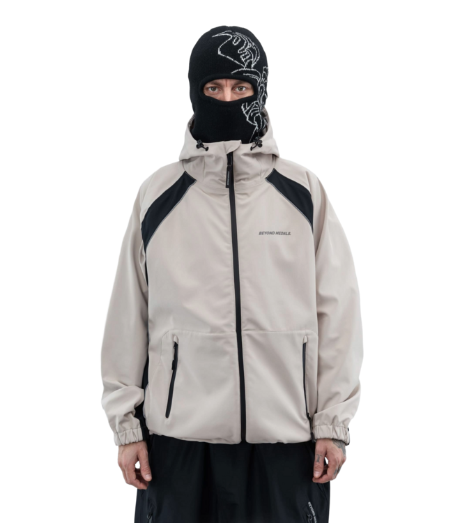 BEYOND MEDALS SOFTSHELL JACKET BEIGE 2026