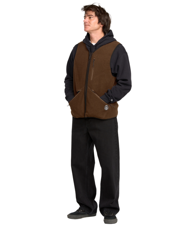 VOLCOM SNOWDRIFT VEST BROWN 2026