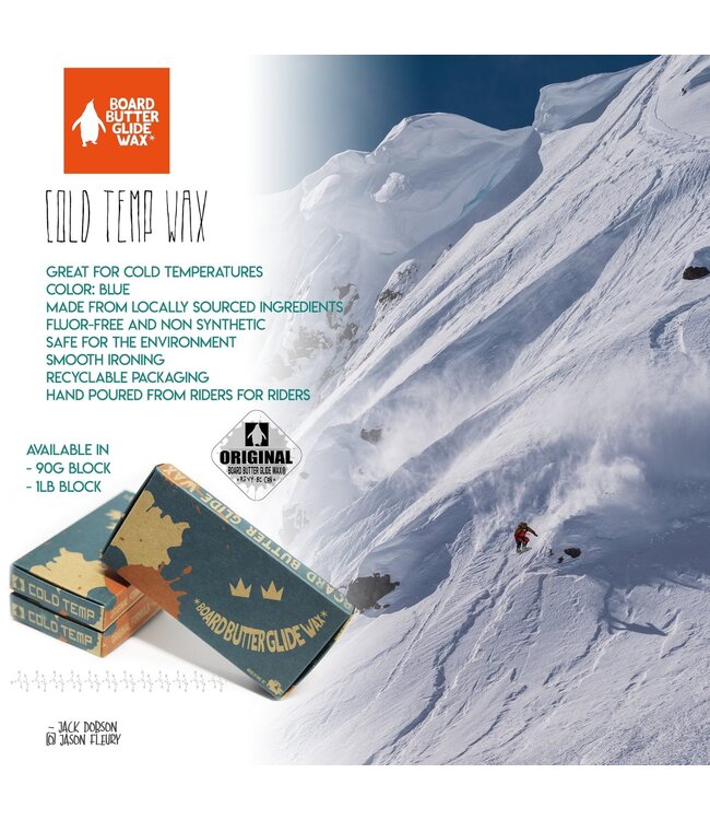 BOARD BUTTER COLD TEMP WAX -18C BLUE 2026