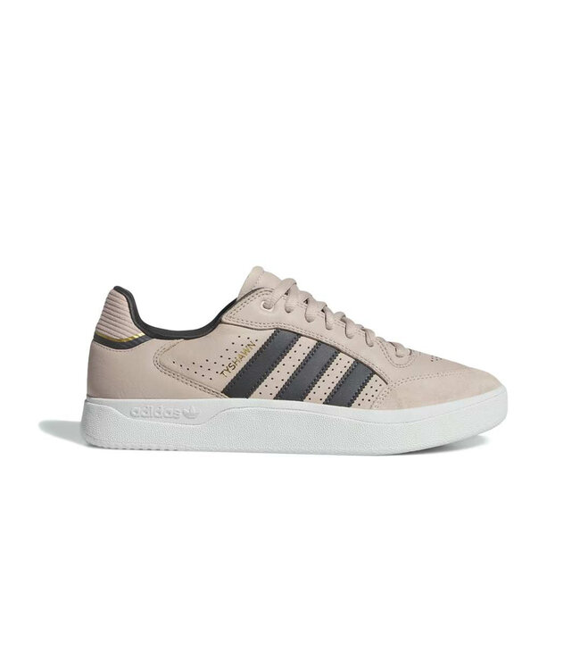 ADIDAS MENS TYSHAWN LOW SHOE TAUPE/CARBON/GOLD