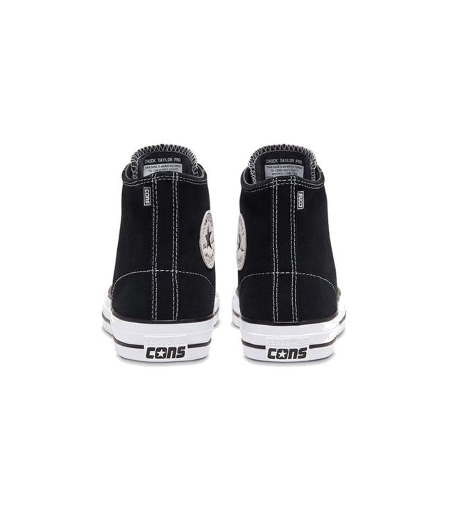 CONVERSE MENS CTAS PRO HI SHOE BLACK/BLACK/WHITE