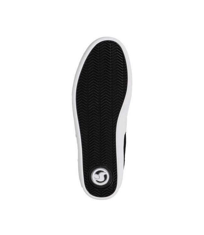 DVS MENS MILAN CS SHOE BLACK BLACK/WHITE