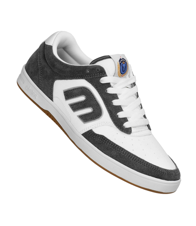 ETNIES MENS THE AURELIEN SHOES GREY/WHITE