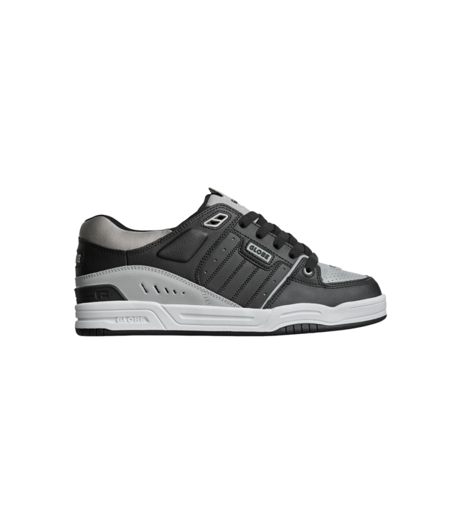 GLOBE MENS FUSION SHOES BLACK/STEEL/WHITE
