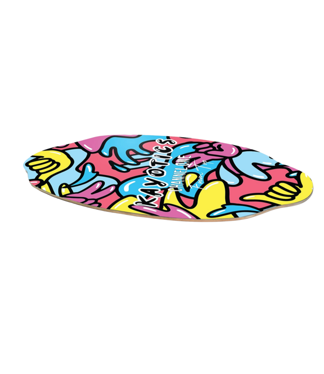 KAYOTICS CHANNEL ONE FOAM TOP SKIMBOARD HANG LOOSE 2025