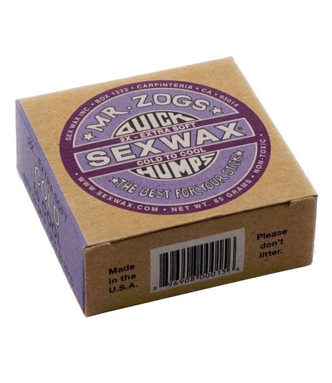MR ZOGS SEXWAX PURPLE LABEL 2X SURF WAX