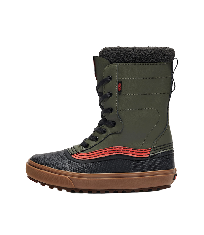 VANS MENS STANDARD MID MTE SNOW BOOT (17P) GREEN/GUM