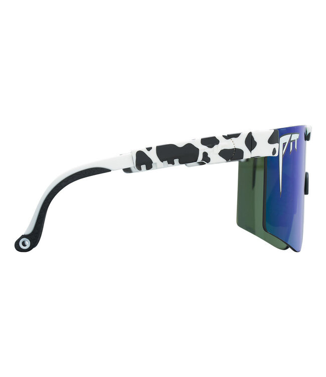 PIT VIPER THE COWABUNGA ORIGINAL NARROW SUNGLASSES W/ HDPV POLAR BLUE GREEN