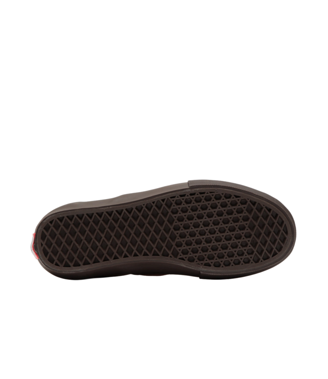 VANS MENS SKATE SLIP-ON SHOES (B7G) BROWN/GUM