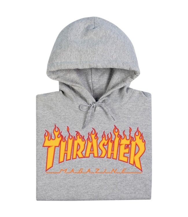THRASHER MENS FLAME LOGO PULLOVER HOODIE