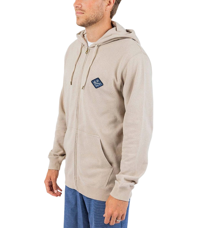 RIP CURL MENS ALOHA HOTEL ZIP HOODIE