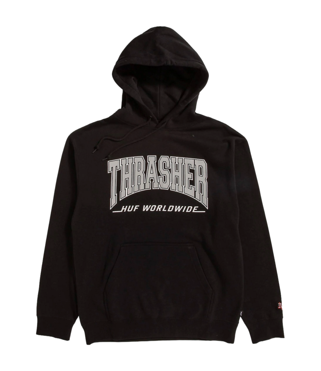 HUF X THRASHER MENS BAYVIEW HOODIE
