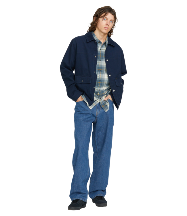 VOLCOM MENS BILLOW DENIM BOLD BLUE