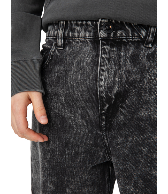 VOLCOM MENS BILLOW TAPERED PANT LIGHT ACID BLACK