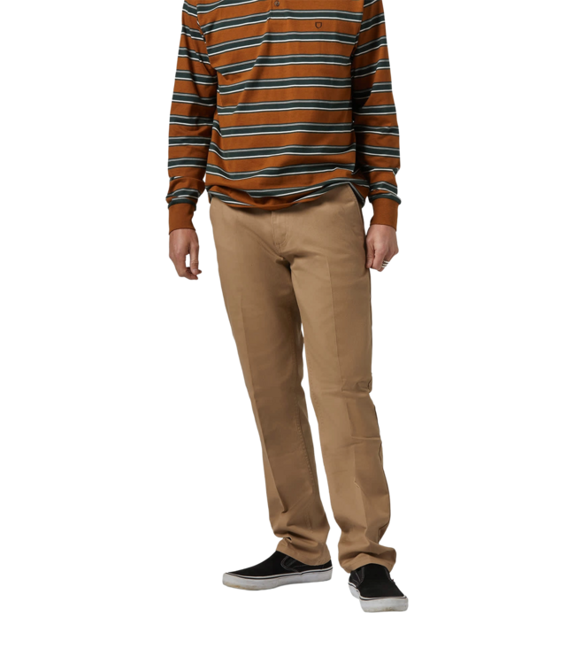BRIXTON MENS CHOICE CHINO KHAKI CORD