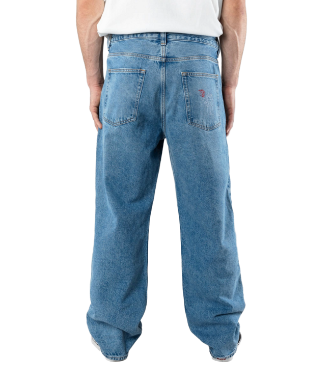 BEYOND MEDALS LOOSE JEANS BLUE