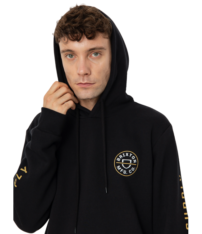 BRIXTON MENS CREST HOODIE
