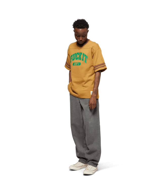 HUF MENS CROMER PANTS FROST GREY